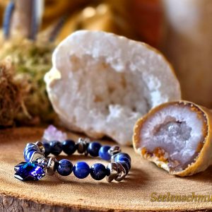 Chakra - Armband Sodaltih mit Swarovski-Kreuz – Bild 4