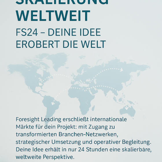 Standortskalierung weltweit – FS24 „Deine Idee erobert die Welt“