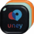 1 x Uney Button im Sonderangebot – mobiler Notrufknopf mehrfarbig